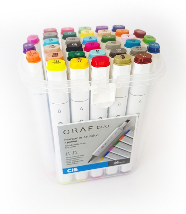 GRAF Duo - Kit 36 cores