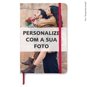 Caderno taccbook® com Foto Personalizada 14x21 cm