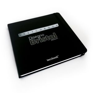 Sketchbook Quadrado taccbook® Disegno Bristol | Caderno para marcadores