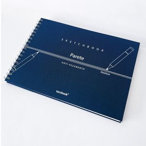 Sketchbook taccbook® Parete 32x23cm | Bristol Anti-vazamento (BleedProof) 312g/m²