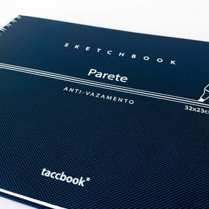Sketchbook taccbook® Parete 32x23cm | Bristol Anti-vazamento (BleedProof) 312g/m²