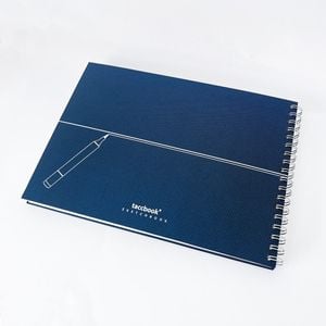 Sketchbook taccbook® Parete 32x23cm | Bristol Anti-vazamento (BleedProof) 312g/m²