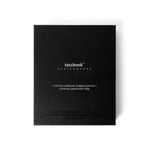 Sketchbook Sanfonado taccbook® Leporello | Papel Bristol 180g | Formato Concertina