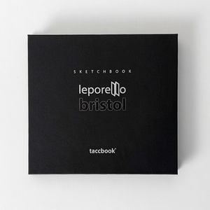 Sketchbook Sanfonado taccbook® Leporello | Papel Bristol 180g | Formato Concertina