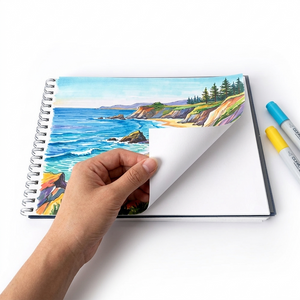 Sketchbook taccbook® Parete 32x23cm | Bristol Anti-vazamento (BleedProof) 312g/m²