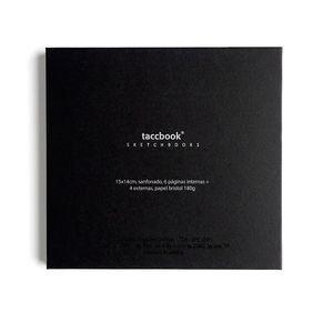 Kit c/ 3 Sketchbook Sanfonado taccbook® Leporello | Papel Bristol 180g | Formato Concertina