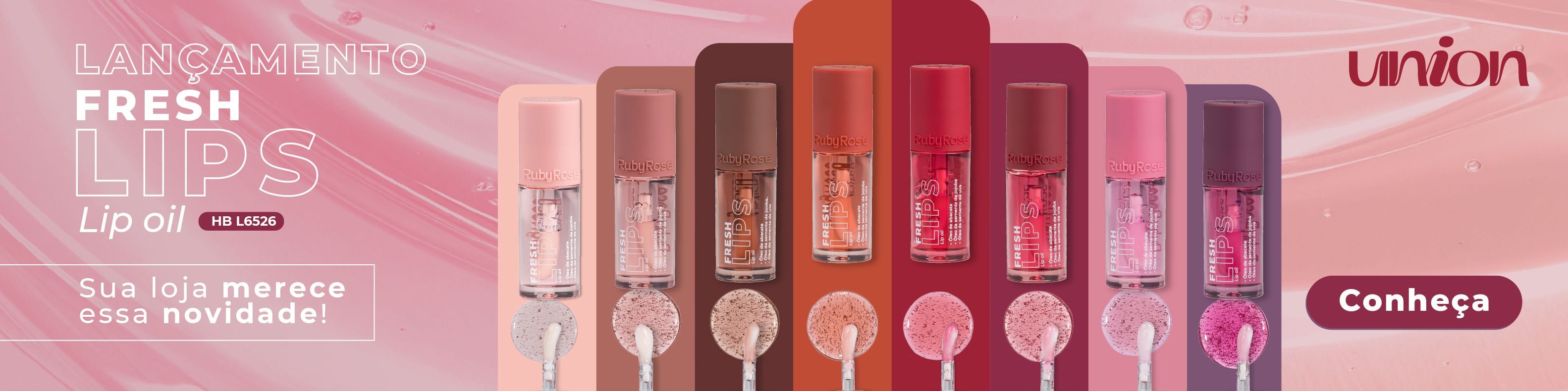 Lançamento Lip OIl Fresh Lips