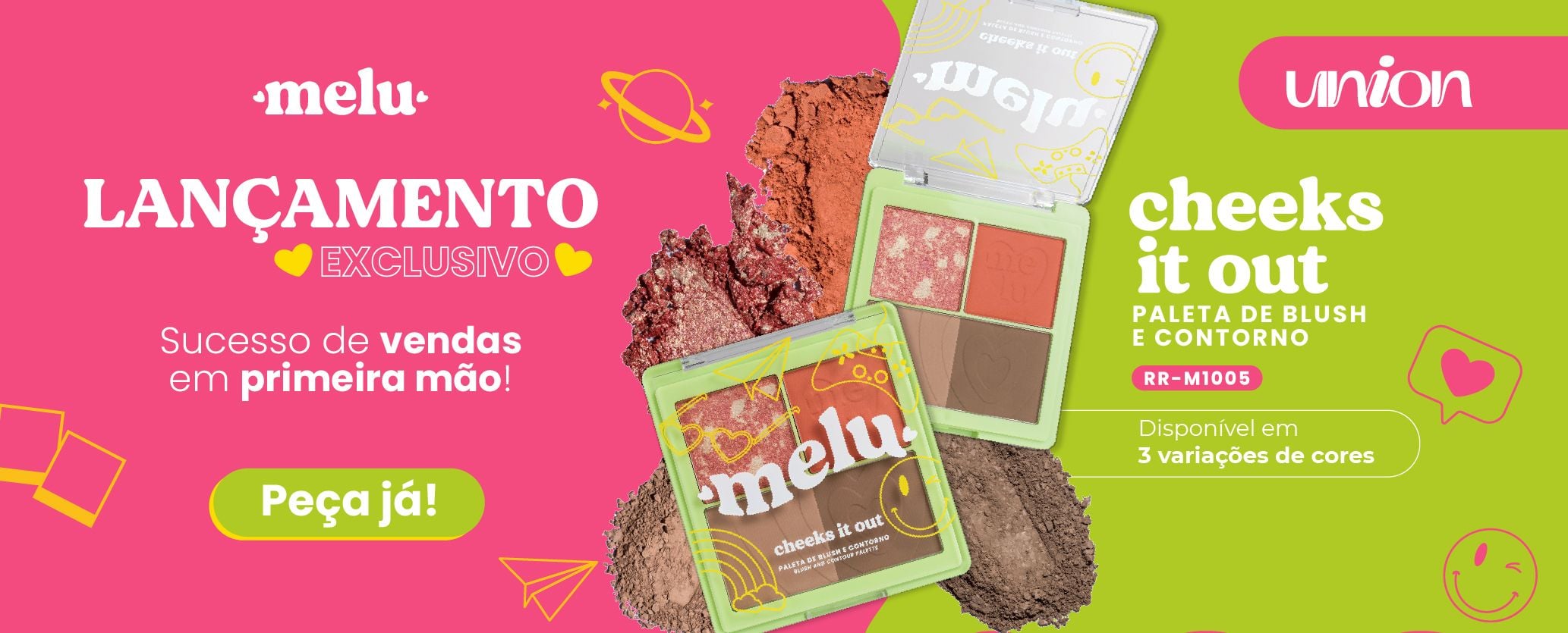 Lançamento Melu Paleta