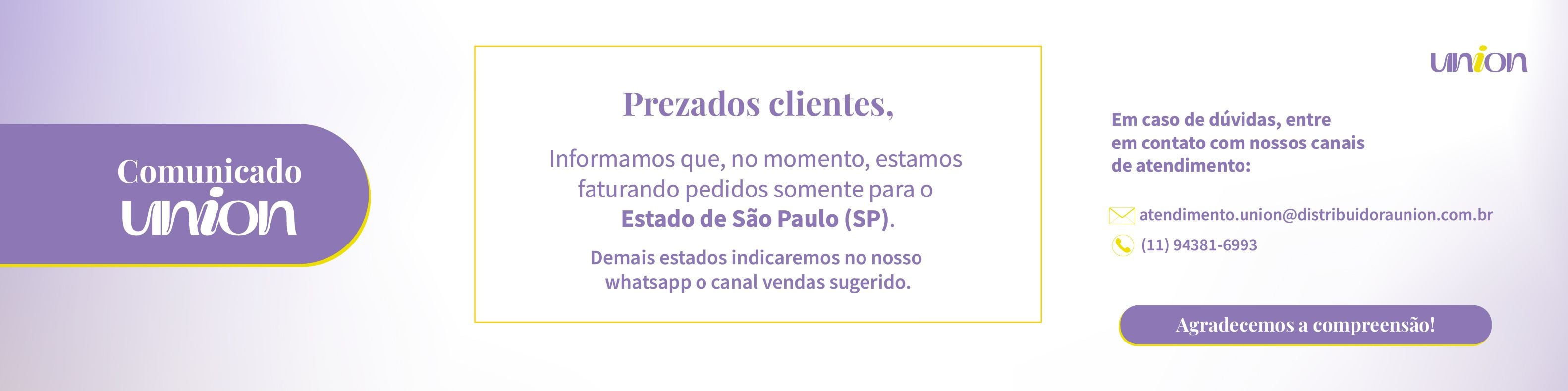 Comunicado SP