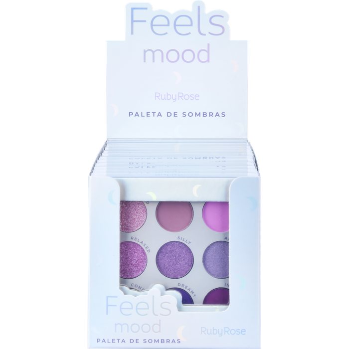 BX - PALETA DE SOMBRAS FEELS MOOD - HB1081 - RUBY ROSE