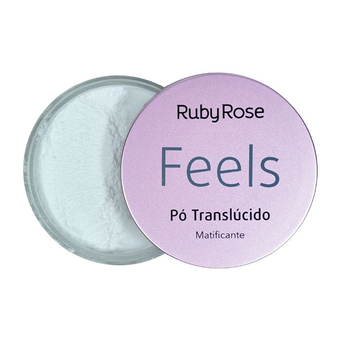 PO TRANSLÚCIDO MATIFICANTE FEELS - HB7224 -  - RUBYROSE
