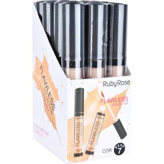 BX - CORRETIVO LIQUIDO FLAWLESS COLLECTION - HB8080B7BX - RUBY ROSE