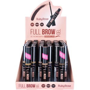 BX - FULL BROW GEL VOLUMIZADOR DE SOBRANCELHAS - HB8421BX - RUBY ROSE