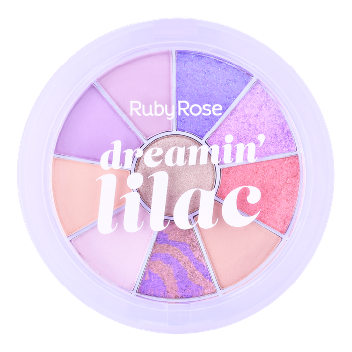 PALETA DE SOMBRAS HB10751 DREAMIN LILAS RUBYROSE