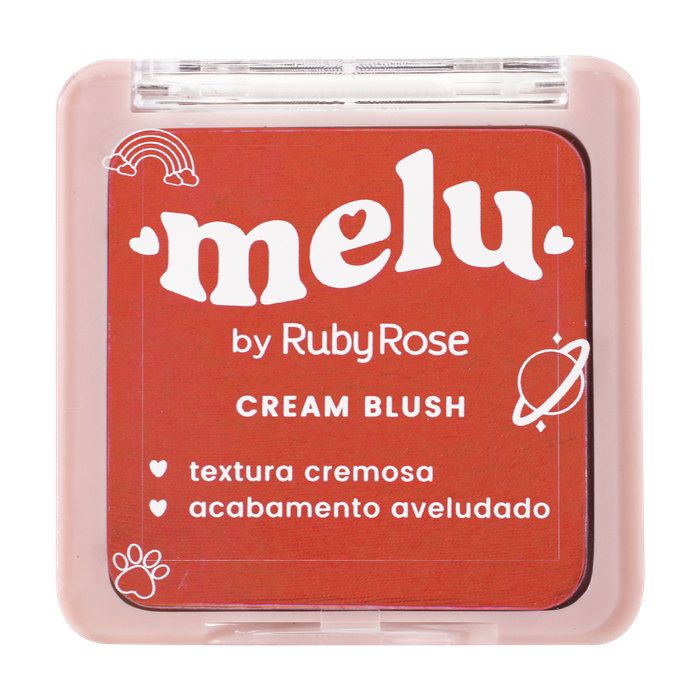 CREAM BLUSH STRAWBERRY RR61194 MELU RUBYROSE