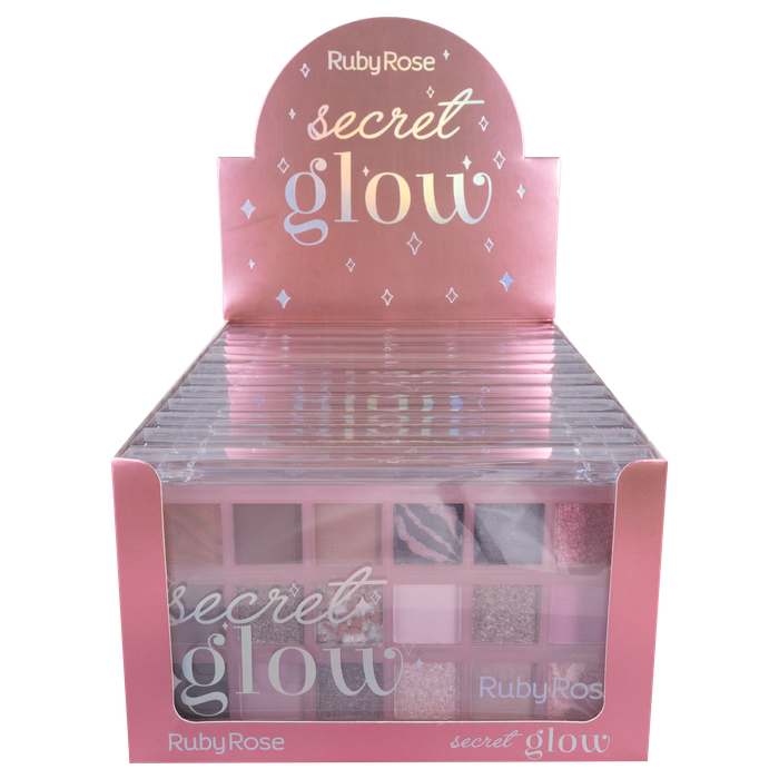 BX PALETA DE SOMBRAS SECRET GLOW HB1084BX RUBYROSE