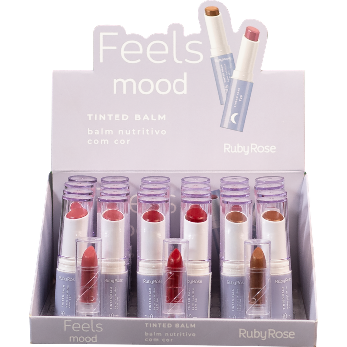 BX - TINTED BALM FEELS MOOD - HB8519BX - RUBY ROSE