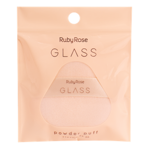 CX ESPONJA DE PO POWDER PUFF GLASS HBS04CX RUBYROSE