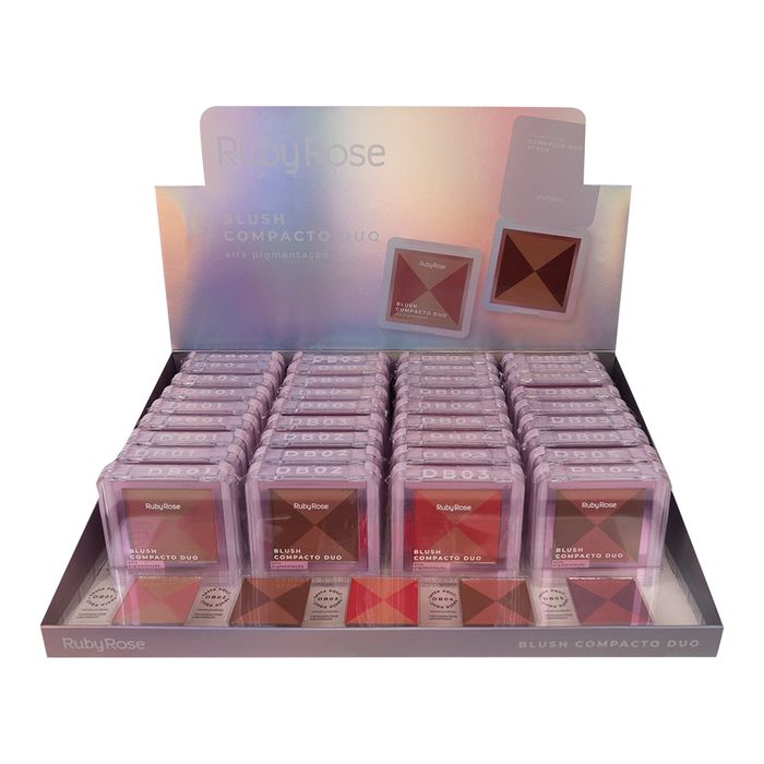 BX BLUSH COMPACTO DUO HBF585BX RUBYROSE