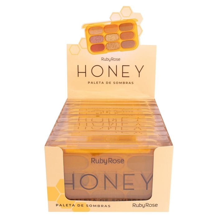 BX PALETA DE SOMBRAS HONEY HB1087BX RUBYROSE