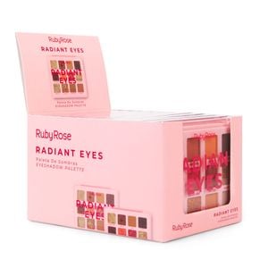 BX PALETA DE SOMBRAS HBE2201BX RADIANT EYES RUBYROSE