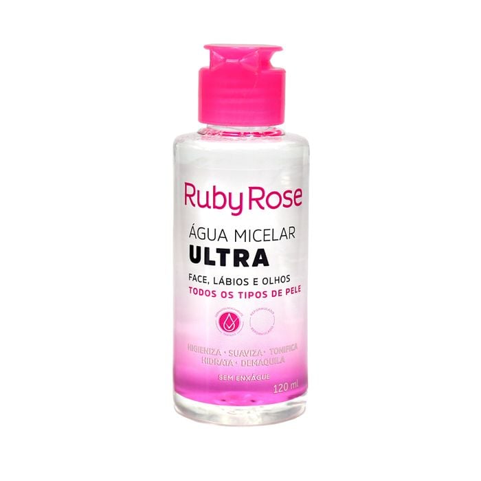 AGUA MICELAR ULTRA 120ML - HB300 RUBYROSE