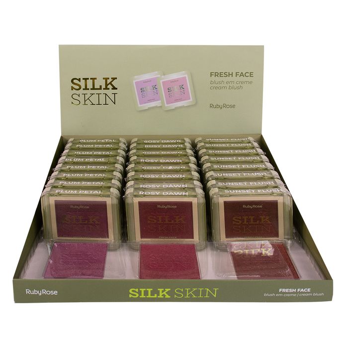 BX BLUSH EM CREME FRESH FACE HBF1000G2BX SILK SKIN RUBYROSE