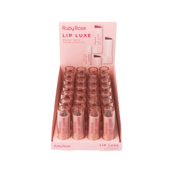 BX- HBL6000G1 BATOM SATIN LIP LUXE RUBY ROSE