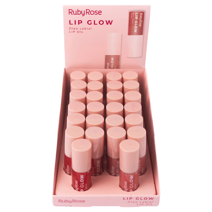 BX - HBL6502 LIP GLOW OLEO LABIAL  - RUBY ROSE