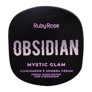 ILUMINADOR E SOMBRA CREAM OBSIDIAN AMETHYST HB26002 RUBYROSE