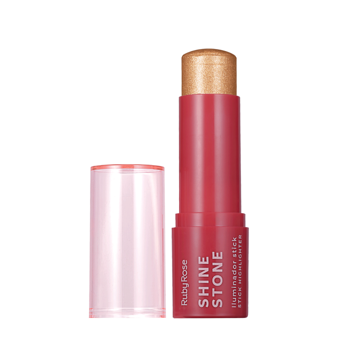 HBM702-5 ILUMINADOR STICK SHINE STONE CARNELIAN GLOW  RUBY ROSE