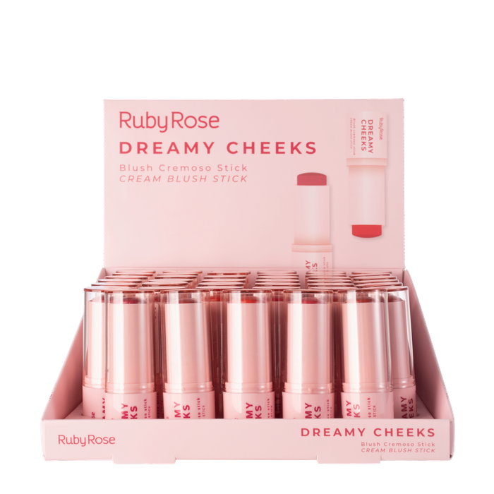 BX BLUSH CREMOSO STICK DREAMY CHEEKS HBM01G1 RUBY ROSE