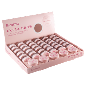 CX POMADA DE SOBRANCELHAS EXTRA BROWN - HBE2502 - RUBY ROSE