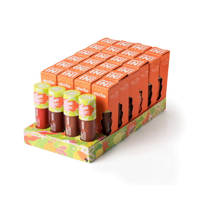 BX BATOM LÍQUIDO LIQUID LIPSTICK CHARME DO RIO MADE IN RRL6202G1 MELU RUBY ROSE