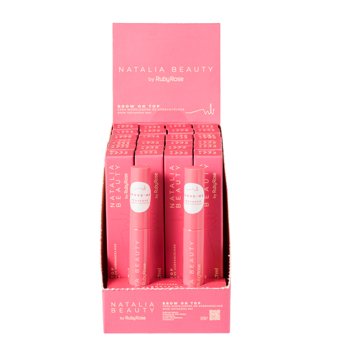 CX CERA MODELADORA DE SOBRANCELHAS BROW ON TOP HBE2507 NATALIA BEAUTY BY RUBY ROSE