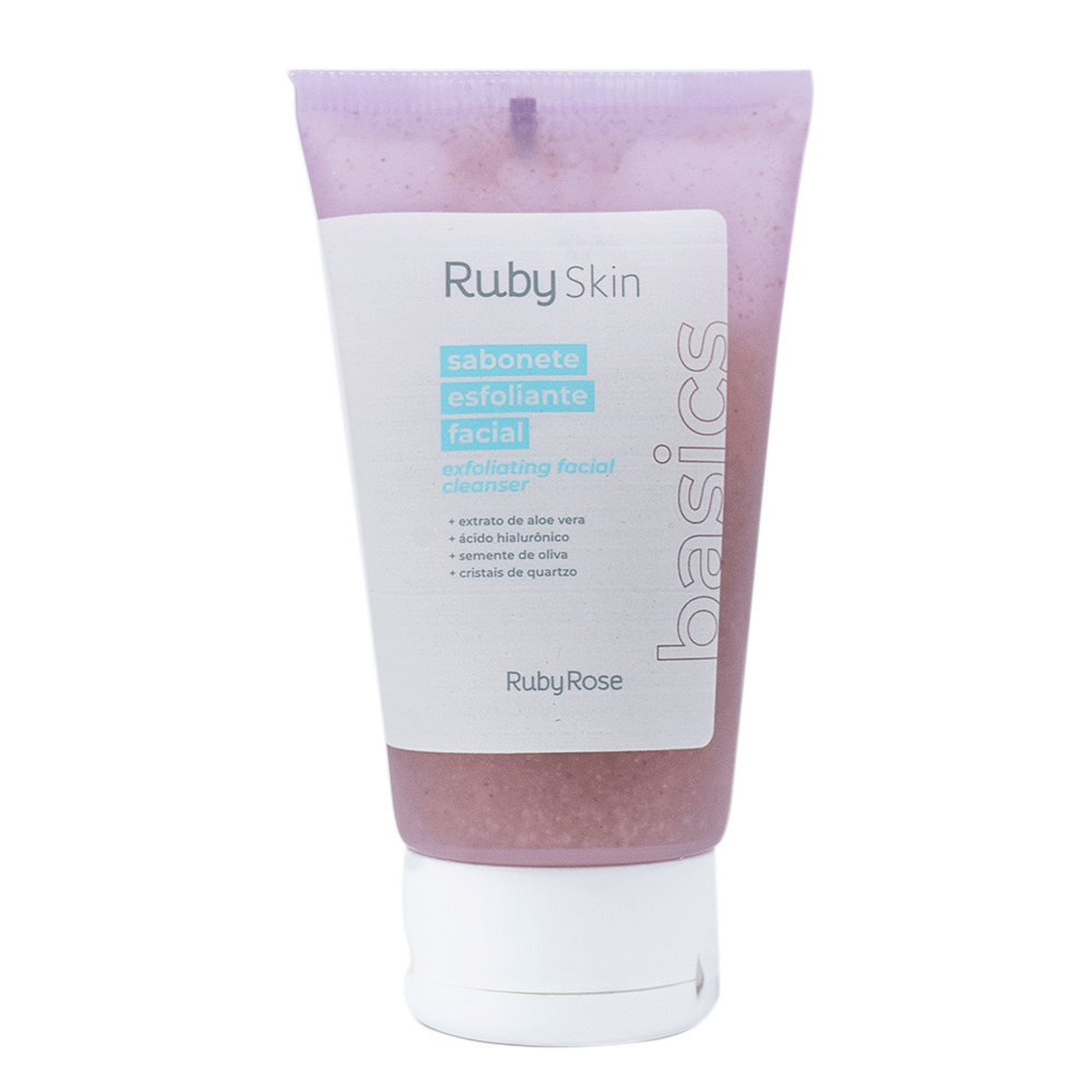 CX SABONETE ESFOLIANTE FACIAL RUBY SKIN - HBS3400CX - RUBY ROSE