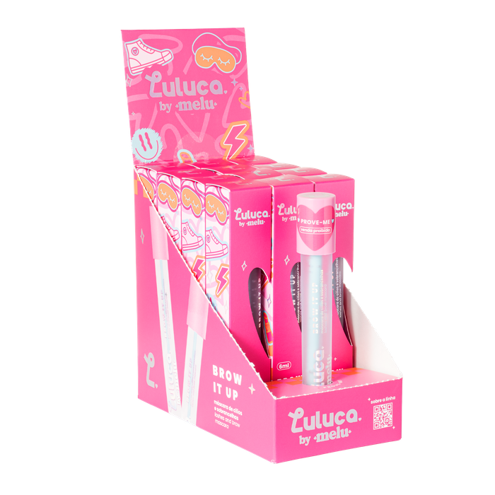 BX MÁSCARA DE CÍLIOS E SOBRANCELHAS BROW IT UP INCOLOR- RRM1008 LULUCA BY MELU