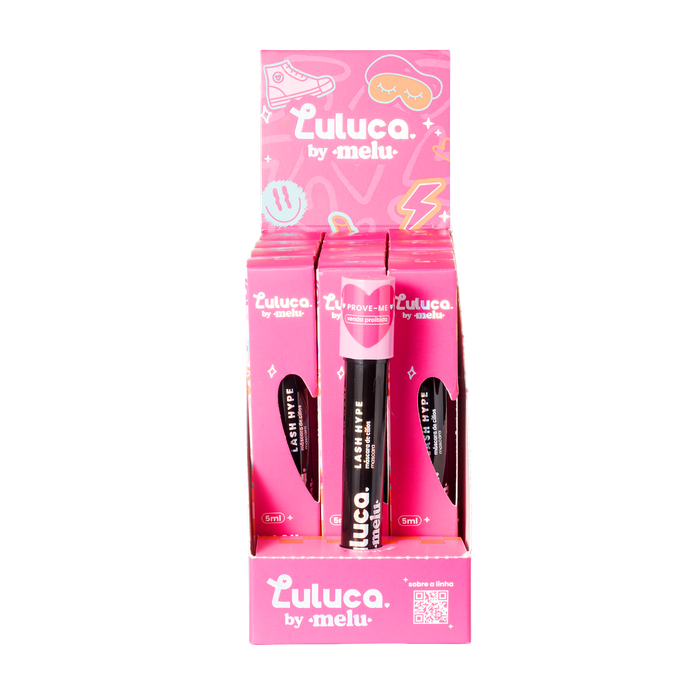 BX MÁSCARA DE CÍLIOS LASH HYPE EVERBLACK- RRE2002  LULUCA BY MELU