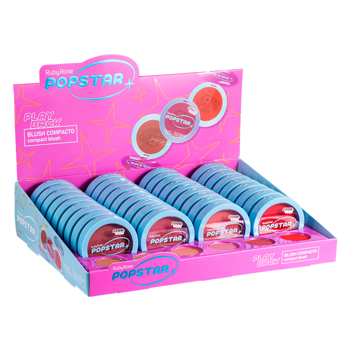 CX BLUSH COMPACTO PLAYBACK POPSTAR HBM08 - RUBY ROSE