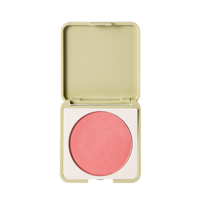 BLUSH COMPACTO PEACH GLOW SILK SKIN HBT1001-1 RUBYROSE