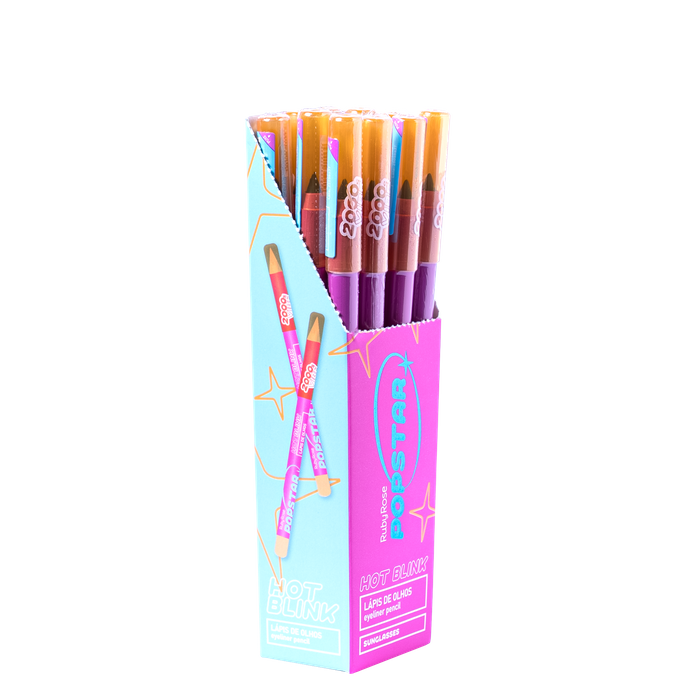 BX LÁPIS DE OLHOS HOT BLINK POPSTAR HBE2402S4 RUBY ROSE