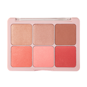 PALETA DE BLUSH E ILUMINADOR FLASH CHEEKS HBM1000 RUBY ROSE