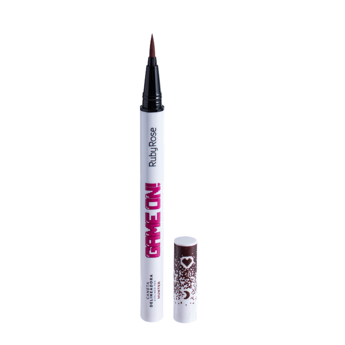 CANETA DELINEADORA GAME ON -HUNTER HB2201-6  RUBY ROSE