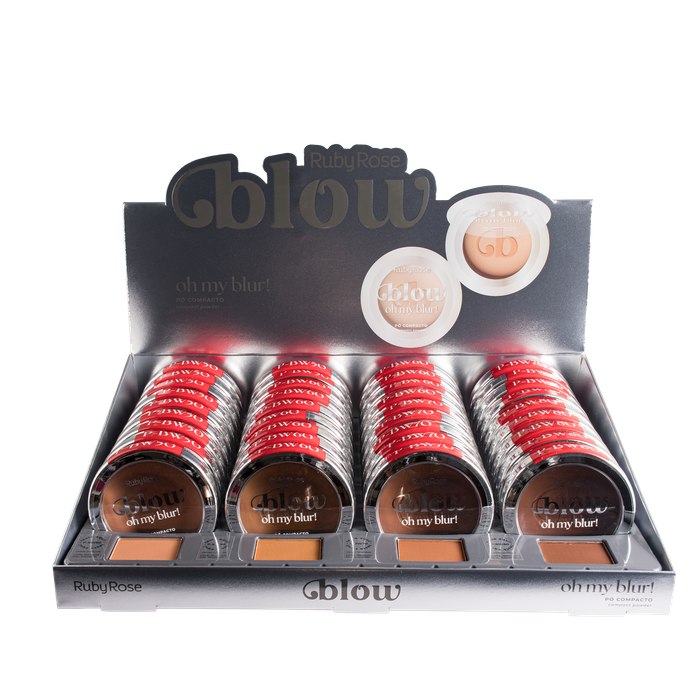 BX PÓ COMPACTO OH MY BLUR - BLOW - HBM405G2 - RUBY ROSE