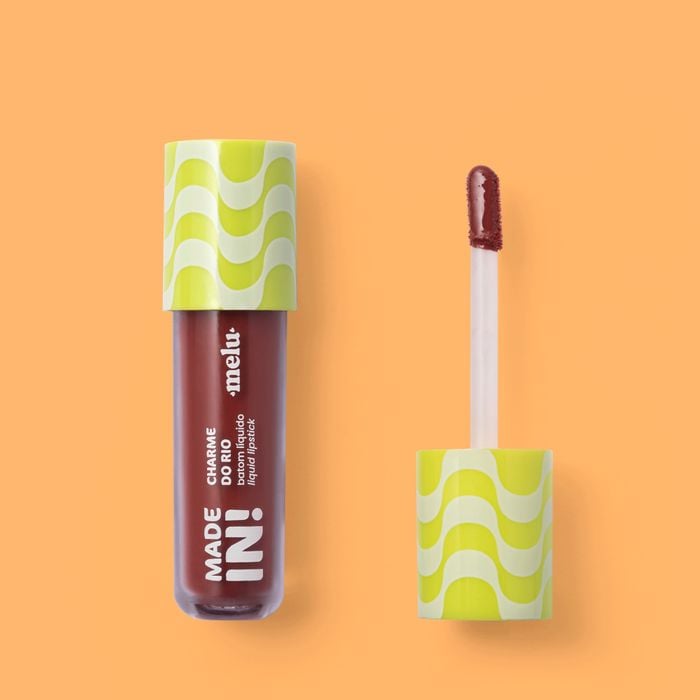 BATOM LÍQUIDO LIQUID LIPSTICK CHARME DO RIO MADE IN PARATI RRL6202-6 MELU RUBY ROSE