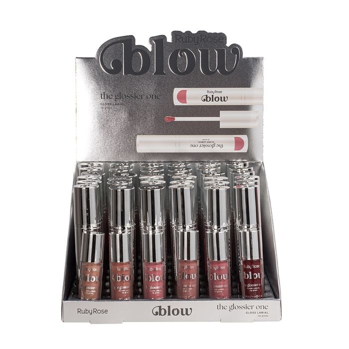 BX GLOSS LABIAL THE GLOSSIER ONE BLOW - HBL6407 - RUBY ROSE