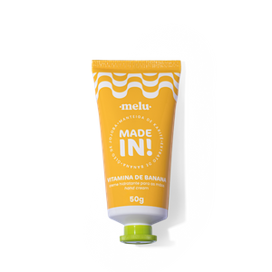 CREME HIDRATANTE PARA AS MÃOS VITAMINA DE BANANA MADE IN- RRB5004 MELU