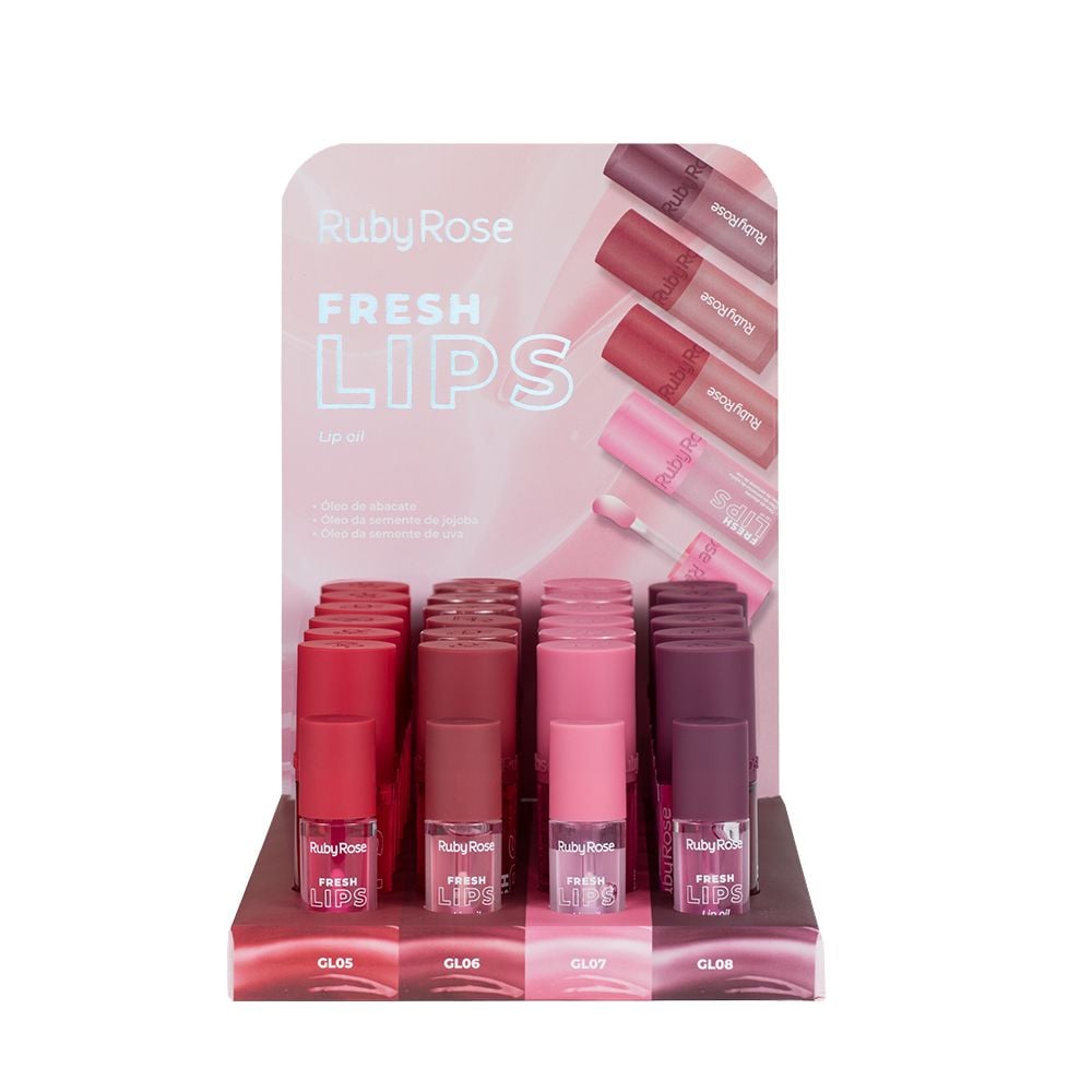 BX LIP OIL FRESH LIPS HBL6526G2 RUBYROSE