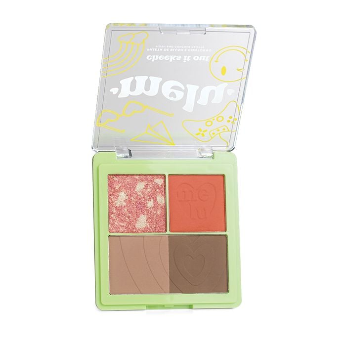 PALETA DE BLUSH E CONTORNO CHEEKS IT OUT ORANGE JUICE RRM1005-1 MELU
