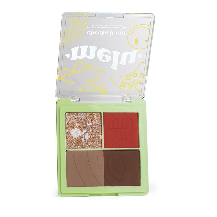 PALETA DE BLUSH E CONTORNO CHEEKS IT OUT DOLLHOUSE RRM1005-2 MELU